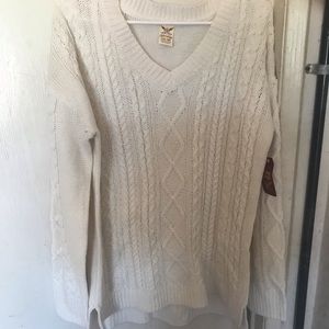 Cream Knit Sweater